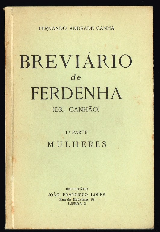 BREVI�RIO DE FERDENHA (Dr. Canh�o) - Mulheres 1� parte